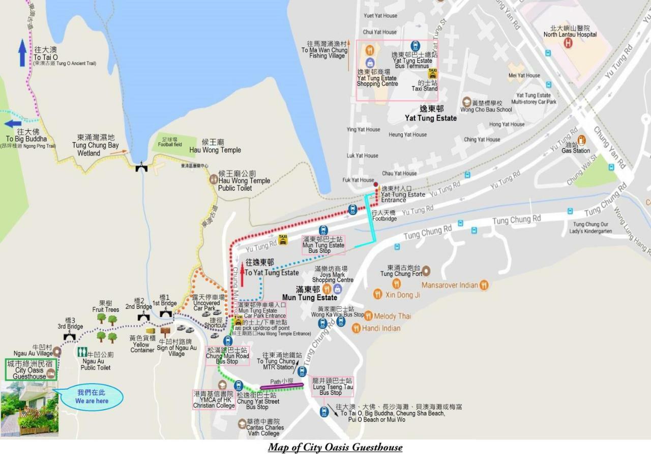 City Oasis Guesthouse Hongkong Eksteriør billede